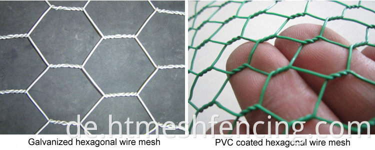 Yardgard 2 Zoll Mesh hexagonaler Geflügelnetze -verzinktes Hühnerdraht -Netzzaun